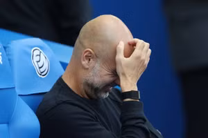 Chùm ảnh: Man City thua sốc tại Ngoại hạng Anh 