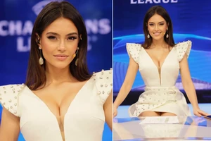 Nữ MC Champions League khiến khán giả không thể rời mắt