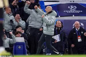 Chùm ảnh: Chelsea đè bẹp Barcelona ở Champions League