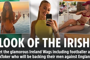 Các nàng WAGs nóng bỏng của tuyển Ireland 