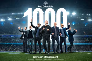 Hành trình 1.000 trận cầm quân của Pep Guardiola 