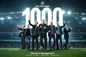 Hành trình 1.000 trận cầm quân của Pep Guardiola 