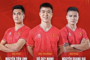 Duy Mạnh làm thủ lĩnh tuyển Việt Nam