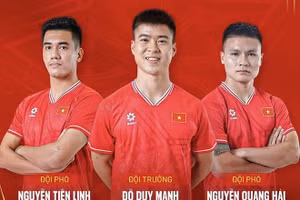 Duy Mạnh làm thủ lĩnh tuyển Việt Nam