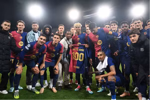 Barcelona và Inter Milan tạo ra loạt kỷ lục tại Champions League