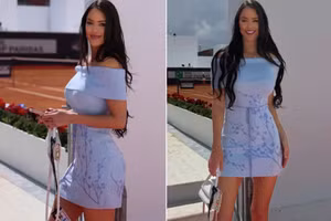 'Nữ thần tennis' Rachel Stuhlmann khuấy đảo giải Ý mở rộng