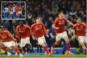 Nottingham Forest lần đầu vào bán kết FA Cup sau 34 năm