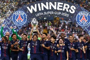 PSG đoạt Siêu cúp châu Âu sau trận thắng ‘không thể tin nổi’ Tottenham