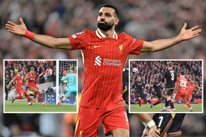 Chùm ảnh: Salah tỏa sáng rực rỡ giúp Liverpool hạ đẹp Bologna