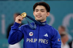 Philippines thưởng đậm VĐV giành Huy chương Vàng lịch sử Olympic 