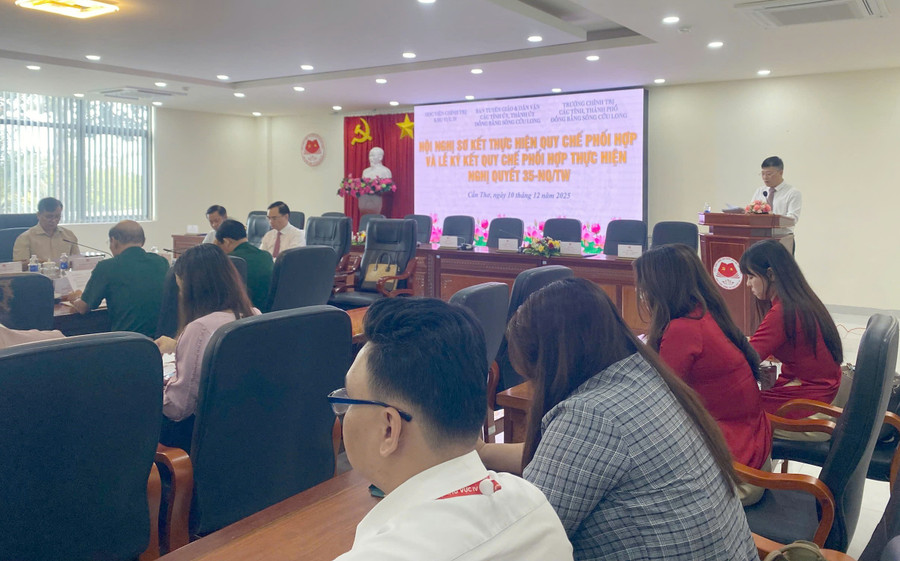 Quang cảnh hội nghị.