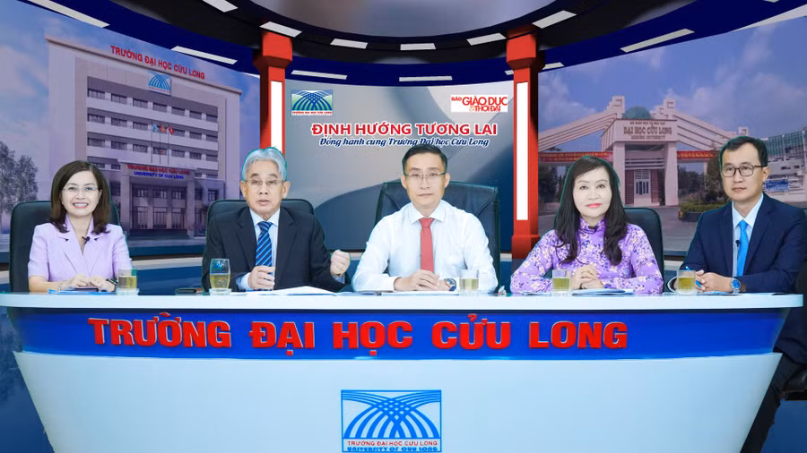 Báo GD&TĐ phối hợp Trường ĐH Cửu Long tổ chức Tư vấn tuyển sinh: Chọn đúng ngành - Chọn đúng trường - Sáng tương lai.