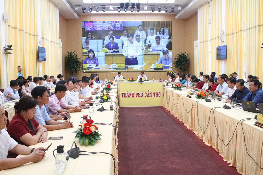 Quang cảnh Hội nghị tại TP Cần Thơ. Ảnh: Q. Ngữ. can-tho.jpg