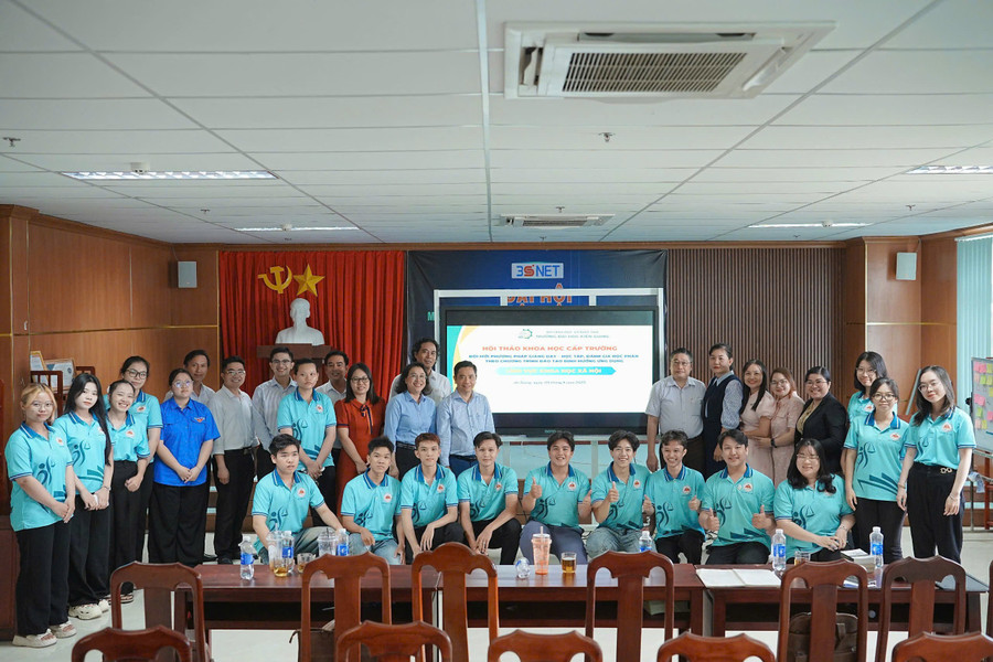 Hội thảo là cơ hội để giảng viên, chuyên gia, sinh viên cùng trao đổi, đề xuất nhiều giải pháp thiết thực. truong-dhkg-hoi-thao-1.jpg