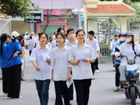 Thí sinh thi tốt nghiệp THPT năm 2026.