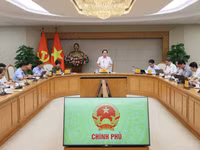 Phó Thủ tướng Lê Tiến Châu chủ trì buổi làm việc. Ảnh: chinhphu.vn/Thu Sa 