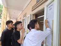 Thí sinh thi tốt nghiệp THPT năm 2026. Ảnh: Hiếu Nguyễn.