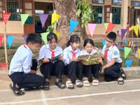 Học sinh Trường Phổ thông DTBT THCS Na Mèo (xã Na Mèo, Thanh Hóa).
