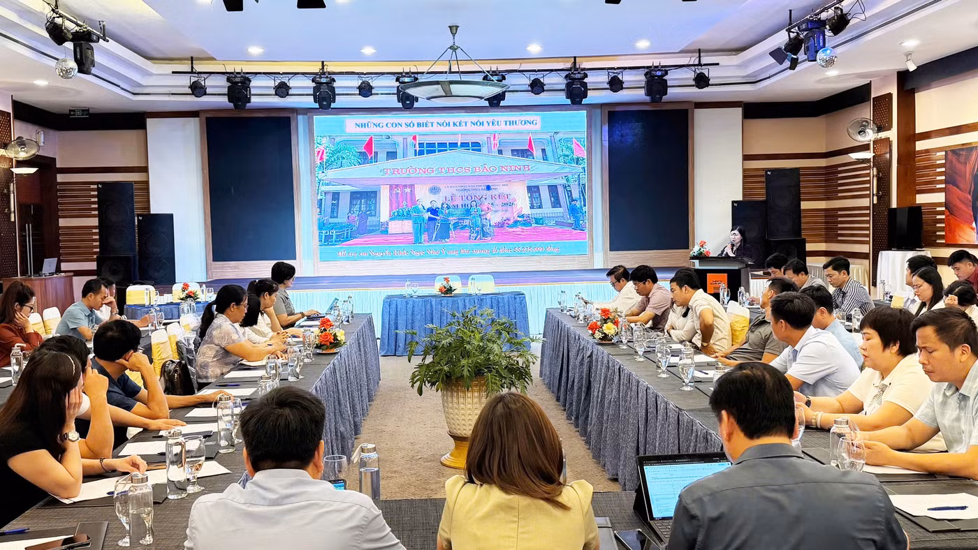 Hội nghị tham vấn học đường với chủ đề “Kết nối, đồng hành và phát triển học sinh toàn diện”.