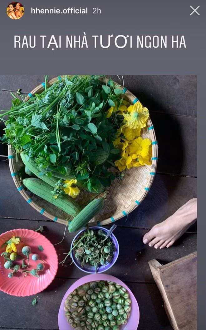 hoa hau h'hen nie ua nuoc mieng, thay "suong va da" khi khoe mam com dai khach o que - 11