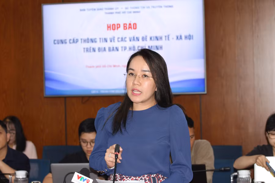 Bà Lê Thiện Quỳnh Như – Chánh Văn phòng Sở Y tế TPHCM. (Ảnh: Thành Nhân).