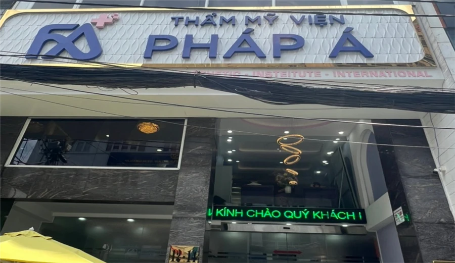 Xử phạt Thẩm mỹ viện Pháp Á 160 triệu đồng, đình chỉ hoạt động 18 tháng.