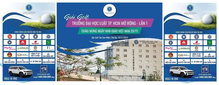 Giải golf đầu tiên do Ulaw tổ chức nhằm chào mừng Ngày Nhà giáo Việt Nam.