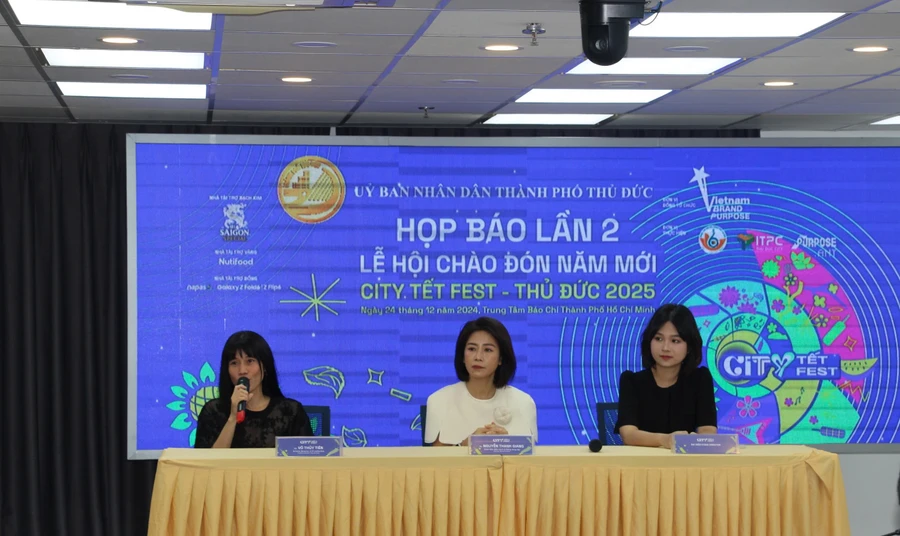 Ban tổ chức thông tin về chương trình City Tết Fest – Thủ Đức 2025. 