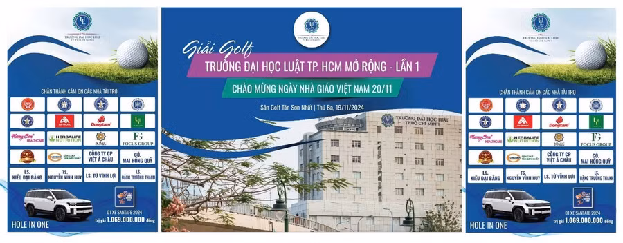 Giải golf đầu tiên do Ulaw tổ chức nhằm chào mừng Ngày Nhà giáo Việt Nam.