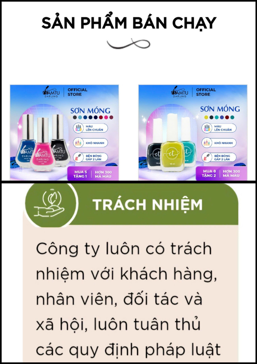Một số sản phẩm được bán trên trang web https://camtudarling.vn/ và những cam kết ở của Cẩm Tú Darling. af6d66e7fe695a370378.jpg