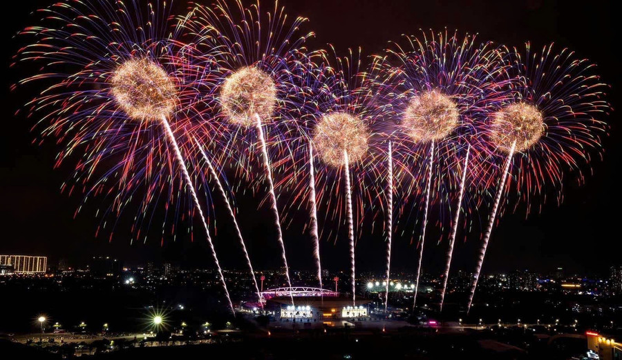 Bắn pháo hoa chào đón Tết Nguyên đán Bính Ngọ 2026 (ảnh minh họa).