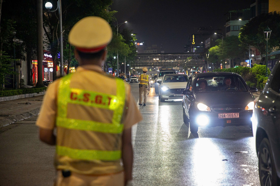 Việc kiểm soát nồng độ cồn sẽ diễn ra trong nhiều khung giờ, tại các tuyến trọng điểm, dễ phát sinh vi phạm c2.jpg
