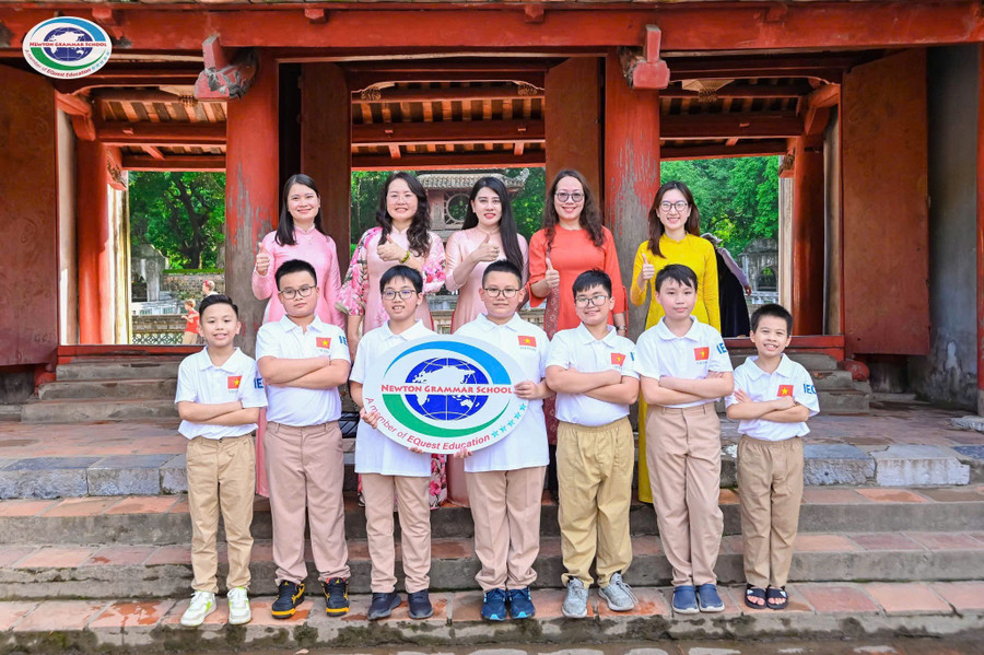 Học sinh Newton tham gia Kỳ thi Olympic Toán và Khoa học Quốc tế IMSO 2025.