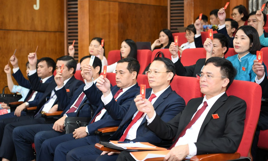 Đại biểu tại phiên trù bị. dh-1.jpg
