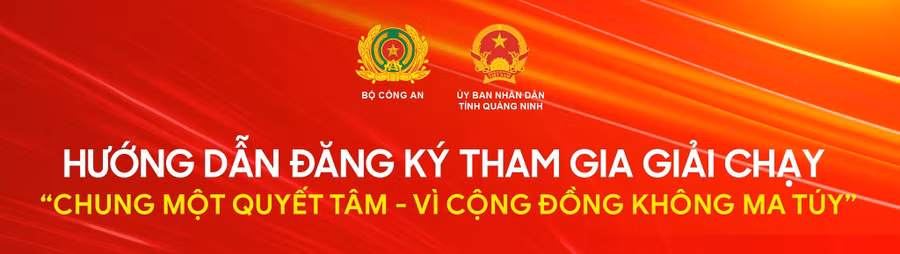 Phát động giải chạy 'Chung một quyết tâm - Vì cộng đồng không ma túy'