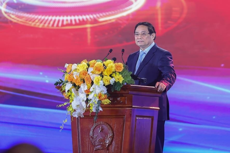 Thủ tướng Phạm Minh Chính phát biểu tại buổi lễ. img0102-17563502998691760613519.jpg