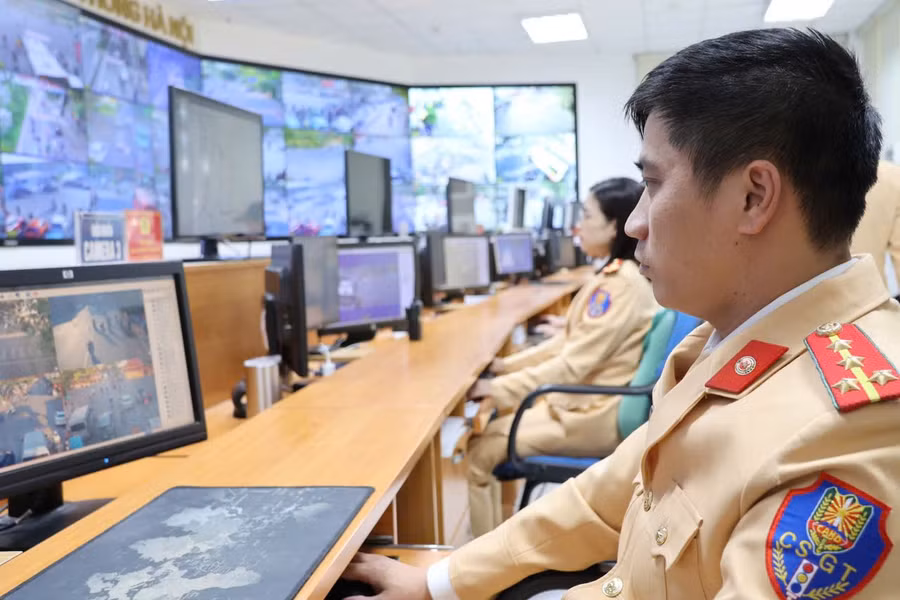 Hệ thống camera giám sát giao thông.