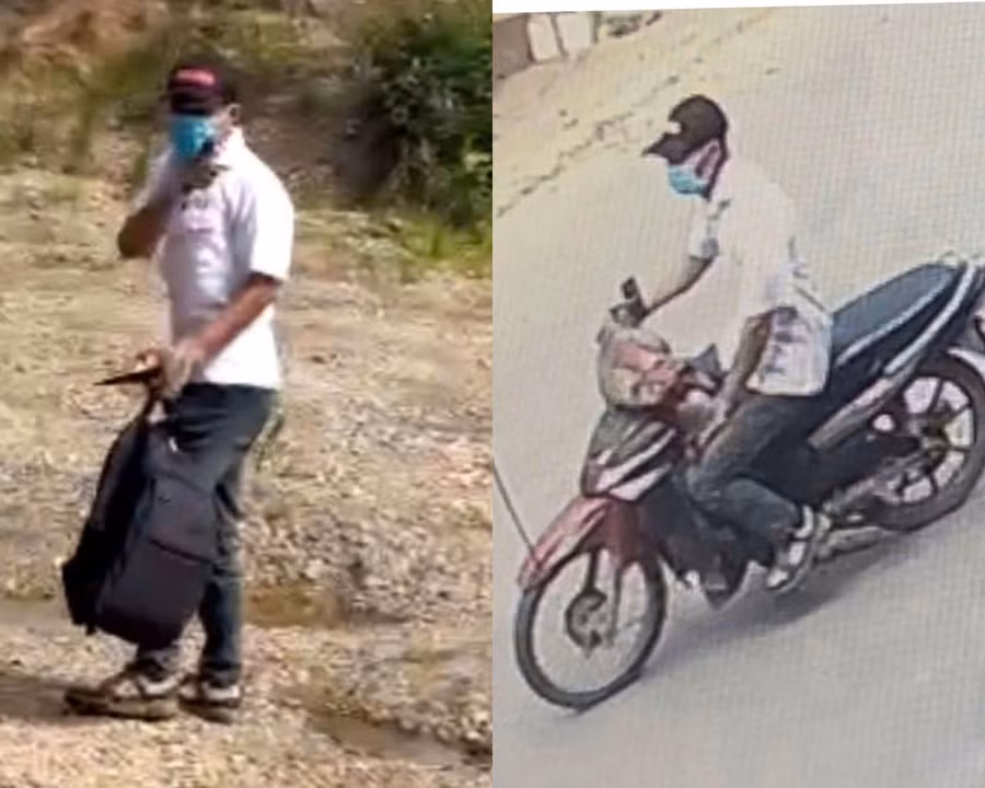 Hình ảnh nghi can trong vụ án.