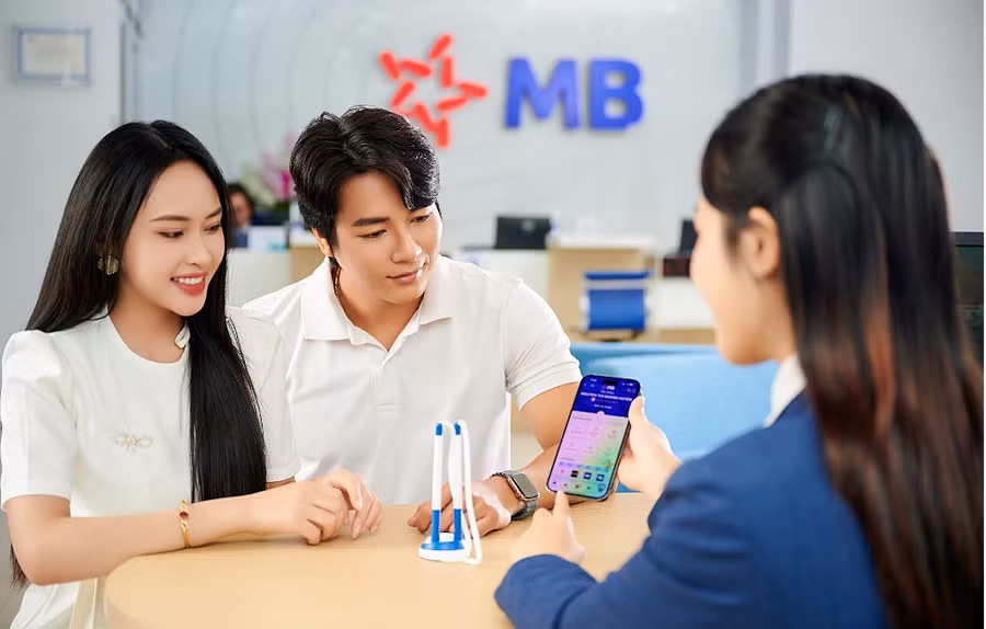 MB nằm trong nhóm dẫn đầu thị trường về quy mô khách hàng.