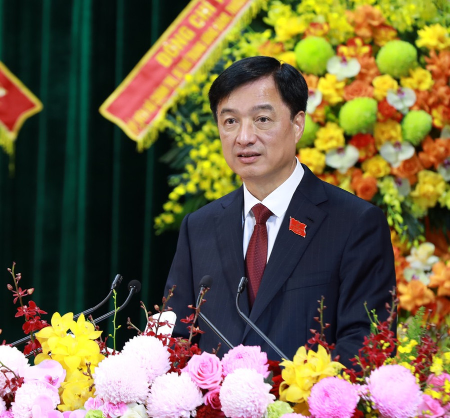 Ông Nguyễn Duy Ngọc phát biểu chỉ đạo Đại hội.