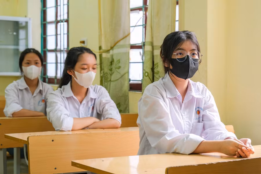 Thí sinh Bắc Giang dự thi tốt nghiệp THPT 2024.