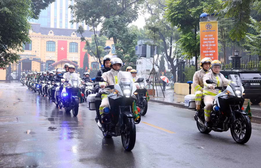 Công an Thủ đô ra quân cao điểm tấn công, trấn áp tội phạm.