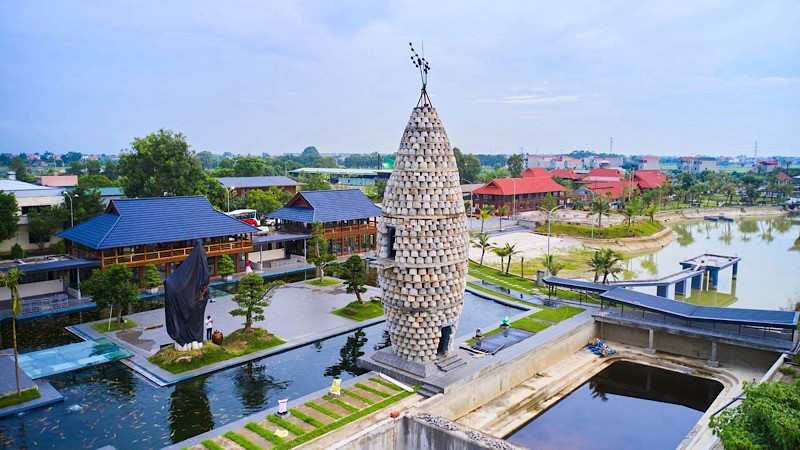 Không gian văn hóa độc đáo của Bảo tháp Thần Nông (xã Lâm Thao).