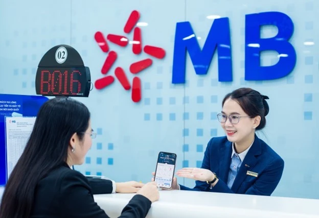 MB tăng trưởng tín dụng 13,5% gấp 1,8 bình quân ngành