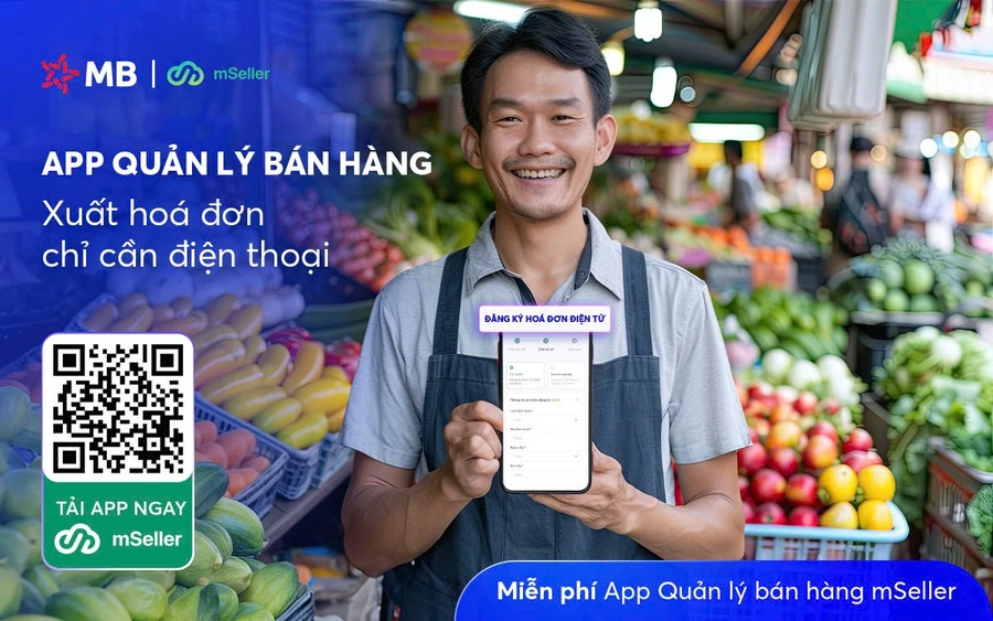 mSeller – App quản lý bán hàng, xuất hóa đơn, chỉ cần điện thoại.