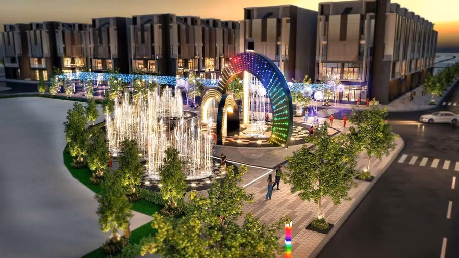 Phối cảnh Khu đô thị mới Nội Hoàng - Ion City. Ảnh: Tuta