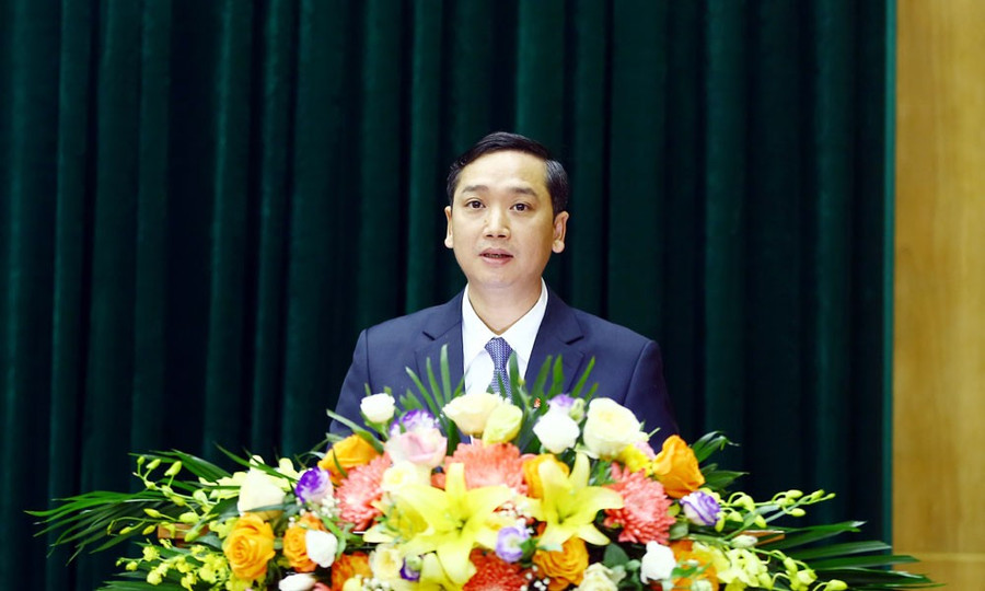 Tân Chủ tịch UBND tỉnh Bắc Giang Nguyễn Việt Oanh.