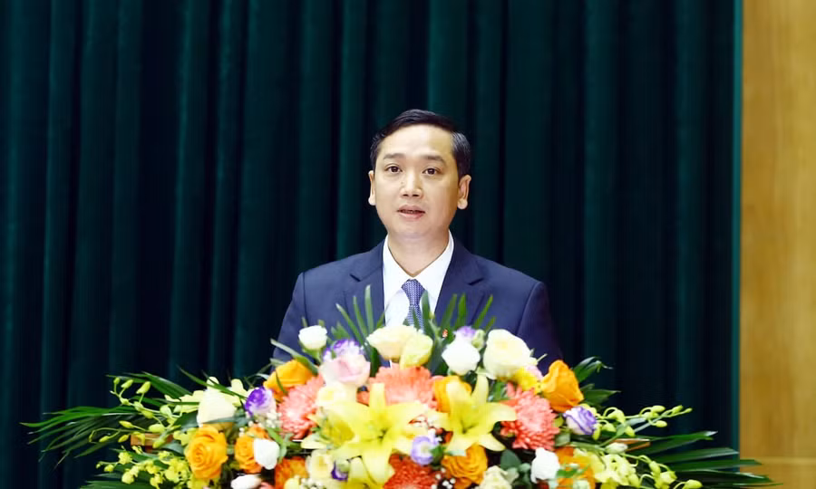 Tân Chủ tịch UBND tỉnh Bắc Giang Nguyễn Việt Oanh.