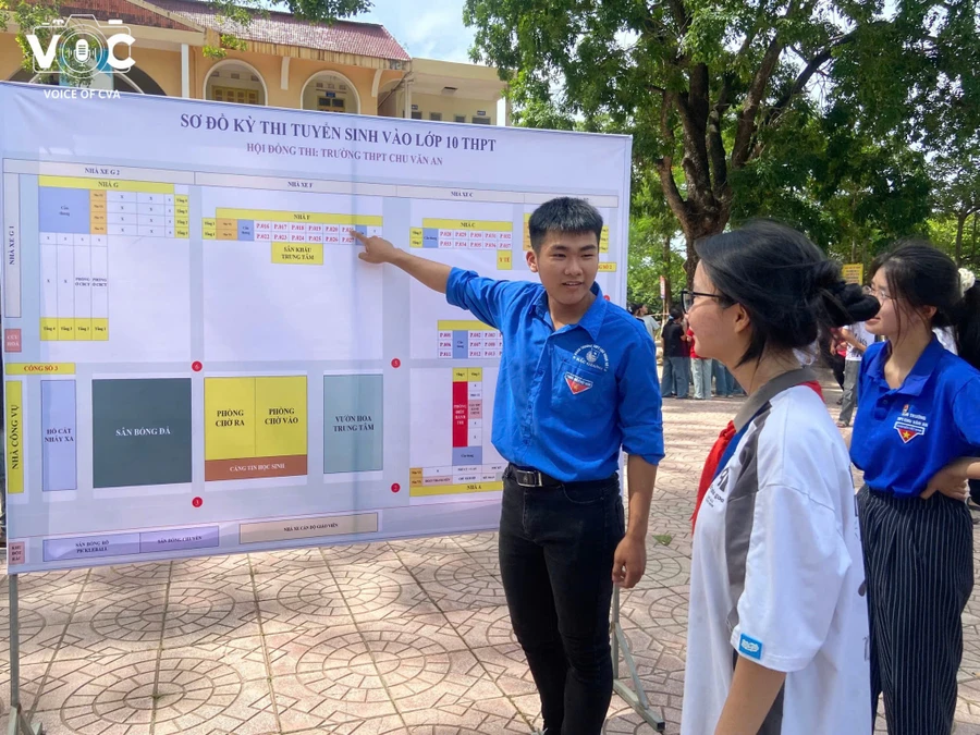 Thí sinh Bắc Giang đã hoàn thành bài thi môn Ngữ văn. 
