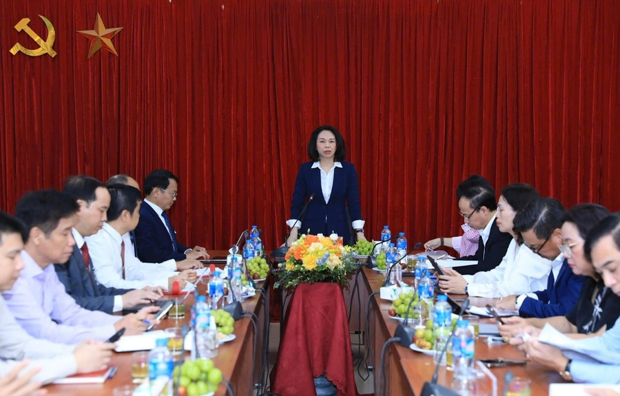 Working scene. Quang cảnh buổi làm việc.
